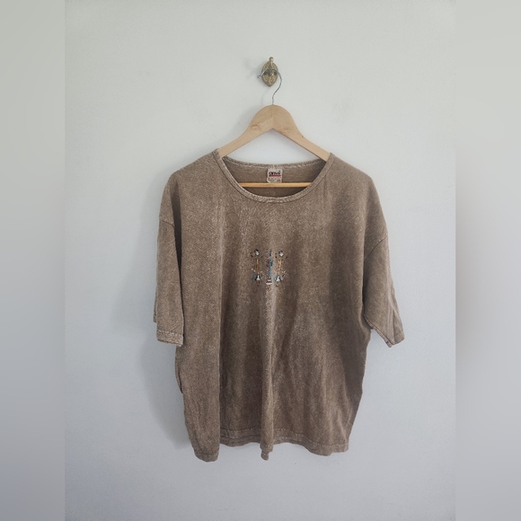 Vintage Stone Aged Rockwear Ancil Graphic Tee Size 2XL Pre-Shrunk - Picture 1 of 7